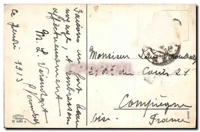 Mals (1047 m) w kierunku Tauferertal. Tyrol — widok panoramiczny — wydawca nie widoczny — Rewers