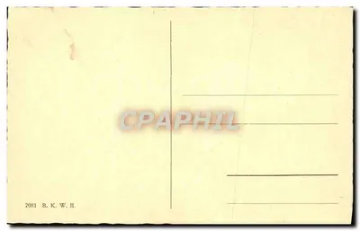 Viena, Monumento a Maria Teresa — editor B.K.W.II, n° 2081 — Verso