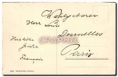 Karlsbad — Widok na Parkstraße i Westend — Brück & Sohn, Melissen, nr 8990 — Rewers