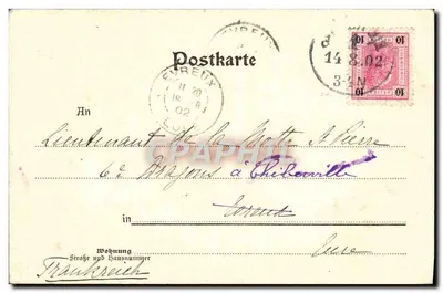 Glorietta w k. k. ogrodzie pałacowym Schönbrunn, Wiedeń XIII/I. — C. Ledermann jr. Wiedeń I. — n° 5280 — Rewers