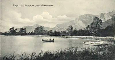 Ragaz — Parte an dem Giessensee — editor não visível