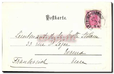 Salisburgo — Fortezza di Hohen-Salzburg — Schaat & Dathe, Trier — Verso