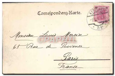 Fonte de Sprudel em Karlsbad — 3010 litros por minuto — V.P. Karlsbad, número de série visível — Verso