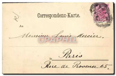 Traunkirchen with Traunstein and Salzkammergut — Reproduction Prohibited — Publisher Franz & Co. Munich, No. 302 — Back