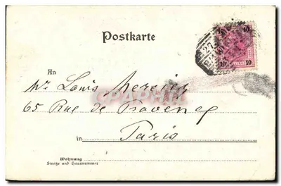 Parlaments-Brunnen — Reichsrats-Palast w Wiedniu — C. Leutermann Jr. nr 5499 — Rewers