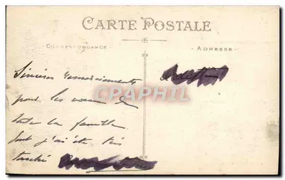 NANTES — Os Muros do Castelo e o Cais do Port-Maillard — Artaud Nozais, n°729 — Verso