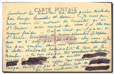 NANTES — Ansicht des Hafens, aufgenommen vom Hermitage — n° 83 — Rückseite