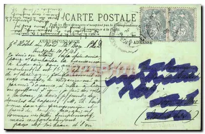 LE MONT-DORÉ, visto do Caminho do Capuchinho — LL — n°4 — Verso