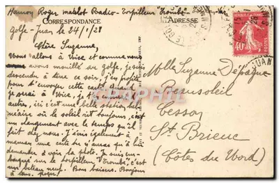 Golfe-Juan — Vista generale — LL — Verso