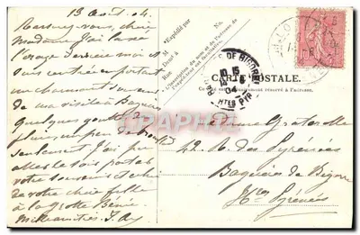 Lourdes — La Basilica & il Gave — V. P. Parigi. No. 29. — Verso