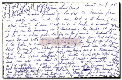 Grotta Bénie — Nuestra Señora de la Grotta — Editor no identificado — Reverso