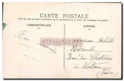 Menina com buquê — Aniversário — editor desconhecido, n° 429 — Verso