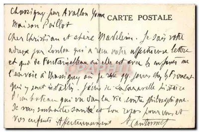 Avallon — Le Ru de Marrault — Wyd. Michaud — Rewers
