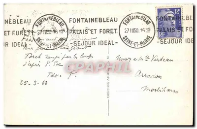 Wald von Fontainebleau — Das Fabelwasser — n°114 — Rückseite