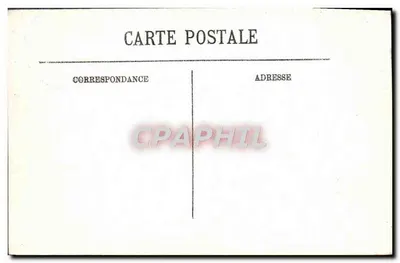 Chambord — O Castelo à beira do Cosson — Bazin, editor n°26 — Verso