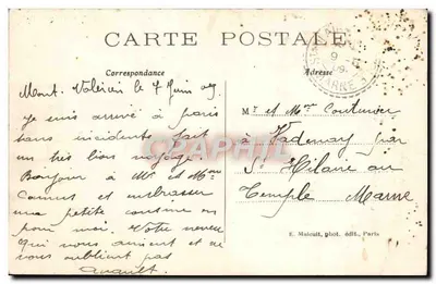 Suresnes — Il Monte Valérien e il Castello delle Landes — Vista generale E.M. — Verso
