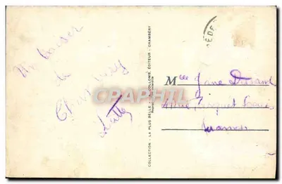 Chambery — Zamek Duszy Savojskich — Zabytek (XI wiek) — Rewers