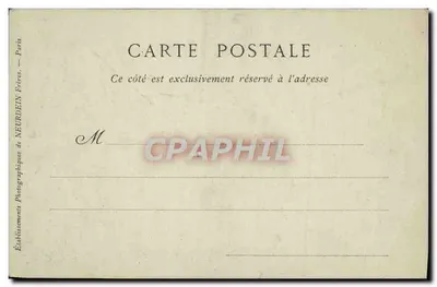 Peintures murales Panthéon — Śmierć św. Geneviève — autor J.-P. Laurens — Rewers
