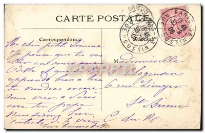 A Seine através de Paris. — O Ponte-Royal e o Ministério das Colônias — Angoustrine, Paris — Verso