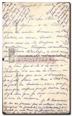 Ajaccio — Tour de la Parata et les Îles Sanguinaires — éditeur Albin — Verso