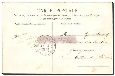 Granville - A Grotta da Praia — J. Puet fot. — Verso