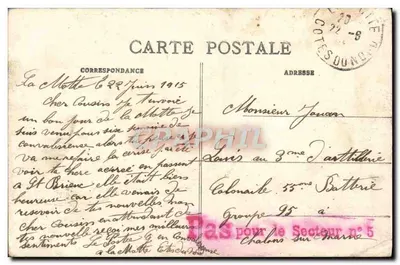 Angers — Das Rathaus — Sammlung A. Brusel, Angers — Rückseite