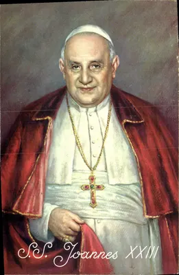 Papa João XXIII — Retrato — Impresso na Itália