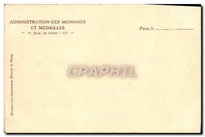 As Medalhas da Moeda — Série Histórica — A Mineração de Ouro de Allemont — Verso