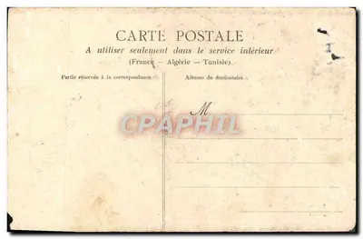 Soldat blessé — Le Clairon — Série R — Chiché D. B. — Verso