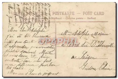 Enfant fumant une cigarette — scène de studio — éditeur Aéro — Verso
