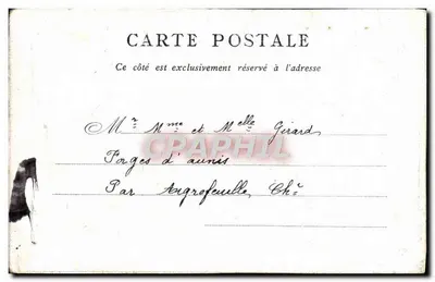 Notre-Dame — Wydane przez Bon Marché — Paryż — Rewers