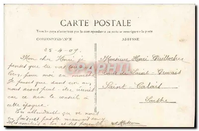 Proposta de casamento — cena romântica — J.T. (n° 520) — Verso