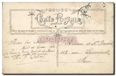 Elegancja w 1831 — Croise, Paryż, nr 3763 — Rewers