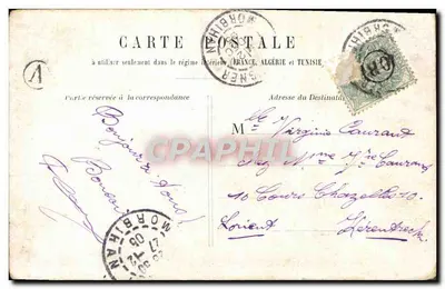 As pequenas mãos de uma adorada — cena afetuosa com militar — editor não visível — Verso