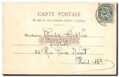 Fêtes et Porte-Bonheur — Fête d'anniversaire — N.D. (éditeur non visible) — Verso