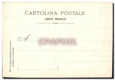 Wenecja — Pomnik Generała Colleoni — Cartolina Postale — Rewers