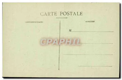 Die Sioule-Tal — Tunnel in den Felsen für den Durchgang der Straße von Châteauneuf-les-Bains nach Ebreuil — Montilagen — Rückseite