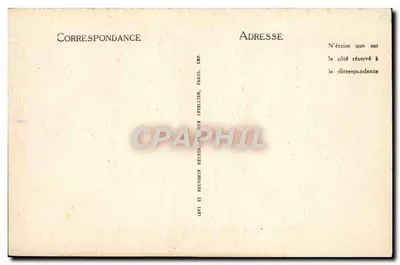 Compiègne — O Castelo, O Parque e o Banco de Napoleão I — LL — Verso