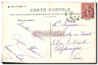 Meisje met eiermandje — Pasen — Liebert Phot. — Achterkant