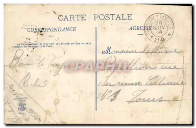 Jeandelincourt — Vue générale — Haut du Village. — Éditeur : Léonard-Duval, Imprimeur à Sarras — Reverso
