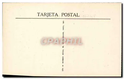 San Sebastián — Algemene uitzicht genomen vanaf de Berg Igueldo — LL, n° 170 — Achterkant