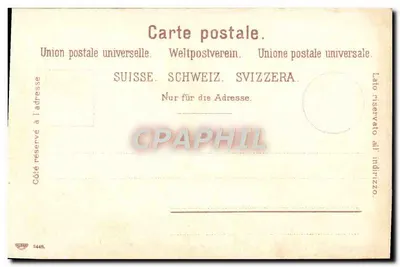 Ragaz — Ruína e Hotel Wartenstein — editor não identificado — Verso