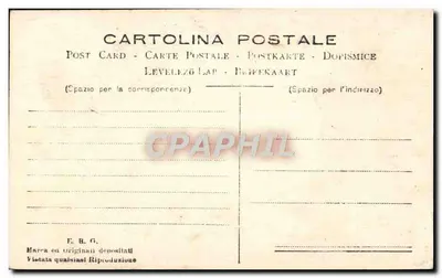 Paisagem lacustre — paisagem com barco — F. R. G. — Verso
