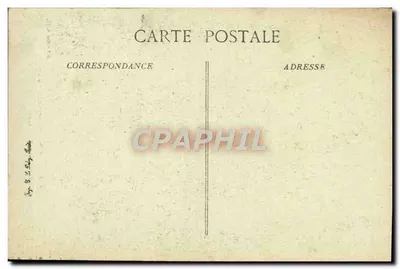 París — Iglesia de San Julián el Pobre — Icono Bizantino Milagroso de Nuestra Señora de la Perpetua Asistencia — Edición Attié — Reverso
