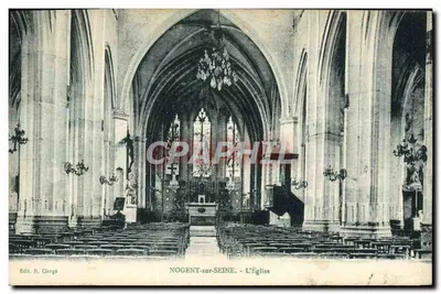 NOGENT-sur-SEINE - A Igreja — Editor R. Clergé