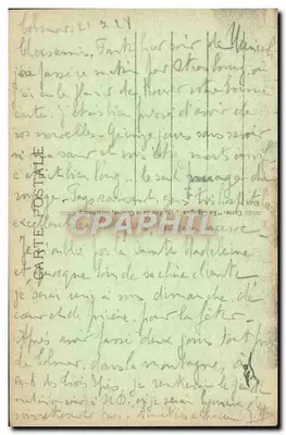 Strasburg — Katedra (strona południowa) — wydanie niezidentyfikowane, nr 6 — Rewers