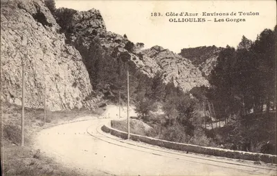 Ollioules — As Gorges — Arredores de Toulon — Costa Azul