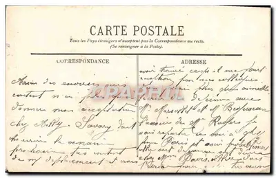 Amiens — A Relógio e a Rue des Vergeaux — LL. — Verso