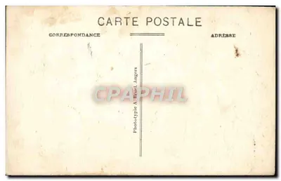 Angers — Catastrofe della Basse-Chaîne (10 Aprile 1850) — Phototype A. Bruel — Verso