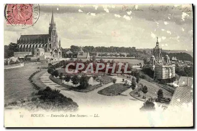 CPA Rouen Ensemble De Bon Secours